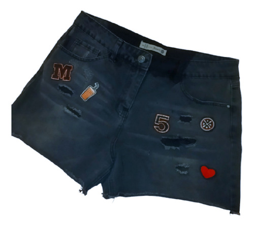 Short Boho 44 Nuevo Negro