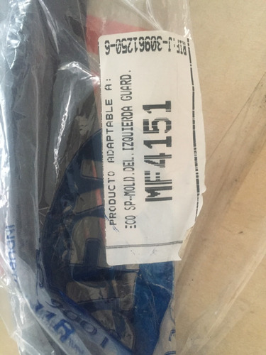 Platina Borde Rueda Delantera Izquierda Ecosport 03-08