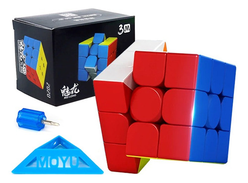 Cubo De Rubik Moyu Meilong 3x3 Magnético Profesional Speed