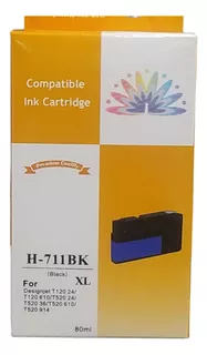 Tintas 4compatible Hp 711 Designjet T120 T520 T610 T124 T536