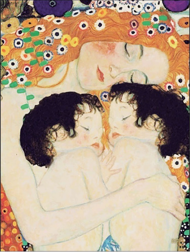 Cuadros Modernos G.klimt- Las Tres Edades De La Mujer 50x40