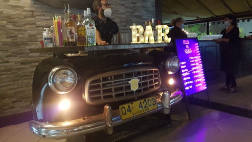 Imagen 4 de 5 de Barra Móvil Tragos Y Licuados