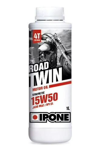 Aceite Moto Ipone 15w50 Road Twin 4t Semi Avant