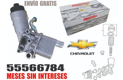 Radiador Aceite Y Base Chevrolet Cruze 1.4l Turbo 15-17