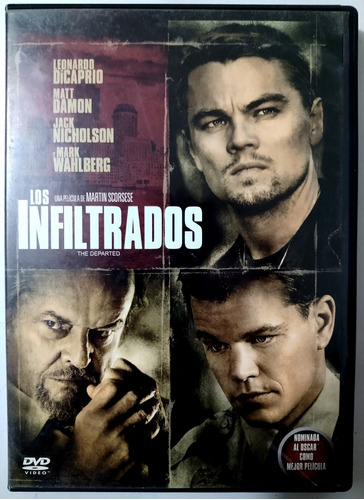 Los Infiltrados The Departed Dvd Original Leonardo Dicaprio 