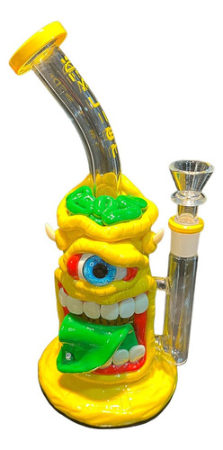 Alien Bong 3d Monster Lengua C/percolador Panal De Miel 25cm