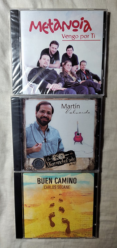 Martin Valverde/otros - Lote X 3 Cd - Música Cristiana