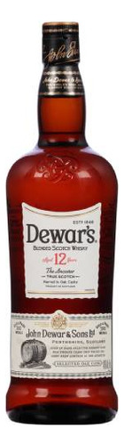 Whisky Dewars 12 Anos 1L