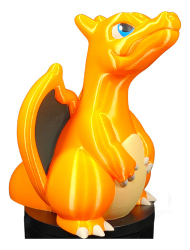 Alcancía Decorativa Coleccionable Pokemon Charizard Impreso 