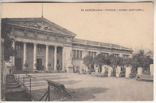 Antigua Postal Museo Martorell Ciencias Naturales Barcelona