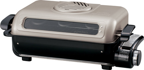 Zojirushi America Ef-vpc40 - Asador De Pescado, Gris Metlico