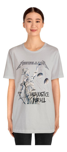 Rnm-0054 Polera Metallica ...and Justice For All