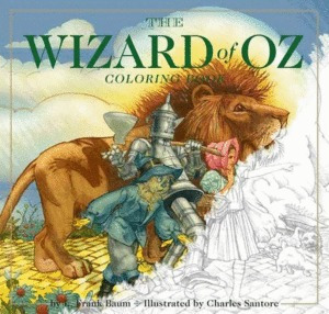 Libro Wizard Of Oz Coloring Book, The Ingles