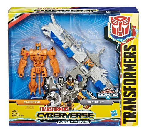 Transformers Cyverver/ Power Of The Spark Cheetor & Sea Fury