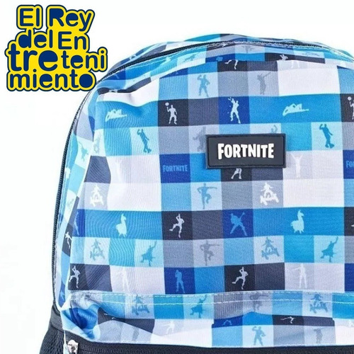 Mochila Fortnite Epic Games Para Niños C/ Diseños - El Rey
