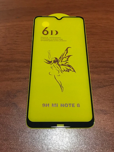 Mica De Vidrio Templado Para Xiaomi Redmi Note 8 Full 3d