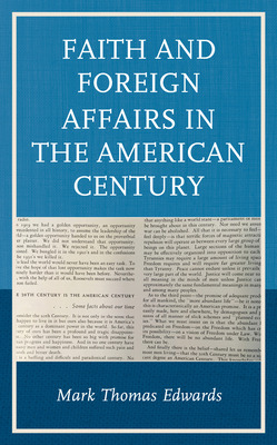 Libro Faith And Foreign Affairs In The American Century -...