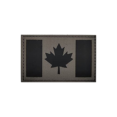 Parche De Bandera De Canadá Con Infrarrojos Ir Moral Arce C