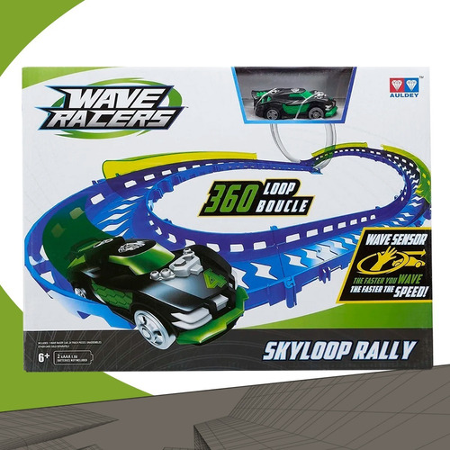 Wave corredores 360 skyloop Rally movimiento controlado auto de carrera y pista-Nuevo 