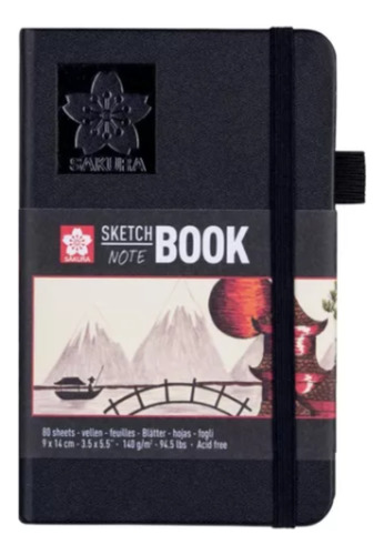 Sakura Sketchbooks 9x14 80 Hojas Lisas Unidad X 1 14cm X 9cm