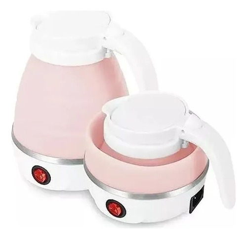 Hervidor Eléctrico Plegable Silicona 600ml Tetera Cocina