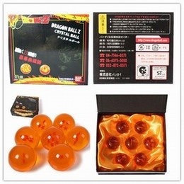 5 Sets De 7 Esferas Dragon Ball Z 3.5cm Exihibidor Original