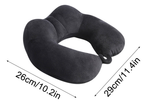 El Cuello Del Viajero Jorobado En Forma De U Es Suave, Trans