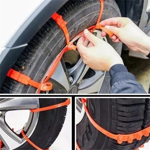 Brida Antideslizante De Plástico H Para Neumáticos De Coche,