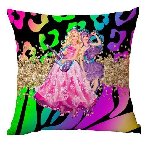 9 Juegos De Fundas De Cojín, Estampado Barbie, 45 X 45 Cm