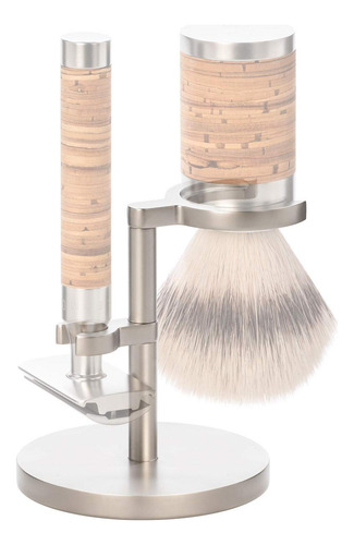 Mühle Rocca Juego De Afeitado De Acero Inoxidable Mate Para