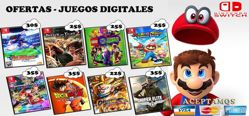 Super Mario U Deluxe Nintendo Switch Digital Oferta 29,99usd