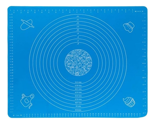 Placa  De Silicona Antiadherente Para Amasar Apta Para Horno