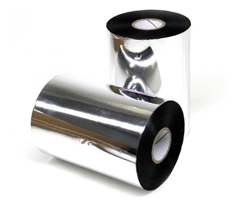 Kit Com 12 Un Ribbon Cera 110x450 Zebra Fita Para Impressão