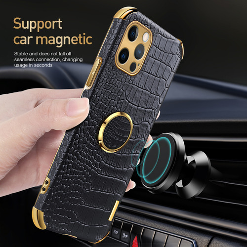 Funda Para iPhone 15 Pro Plus Max Cocodrilo Patrón