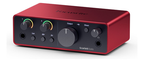 Interfaz Focusrite Scarlett Solo Ultima Generacion - Oddity