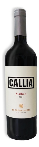 Callia M Vino Malbec 750ml Callia San Juan