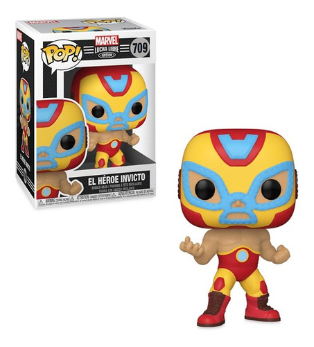 Funko Pop Iron Man El Heroe Invicto Marvel Original