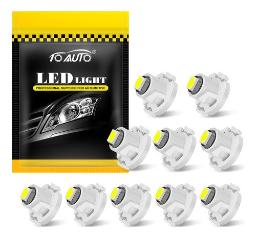 10 Focos Led T3 T4.2 T4.7 Para Interiores De Mandos Canbus