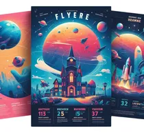 Comprar 5000 Panfletos Flyer Folheto 14x20 Colorido Frente