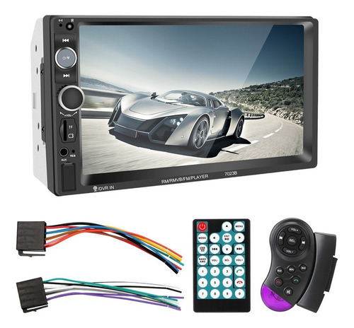 2 Din Coche Estéreo Hd Radio Pantalla Táctil Multimedia Mp5