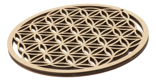 6 Escultura De Pared De Corte Láser De Geometría D 14cm