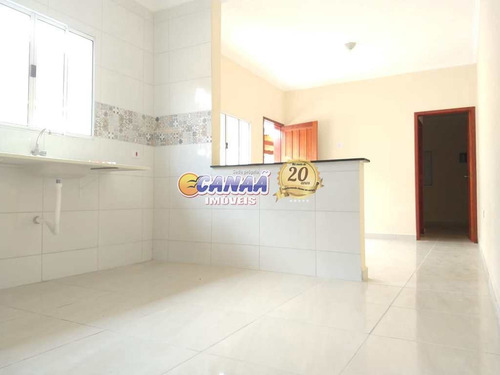 Bela Casa À Venda Em Mongaguá, Ótima Localização!