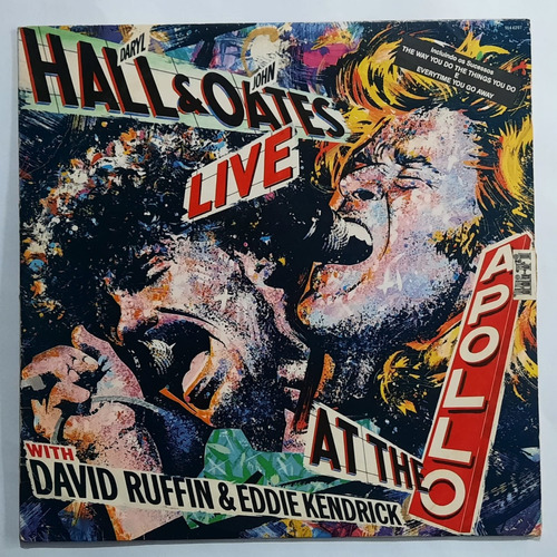 Lp - Daryl Hall & John Oates Live At The Apollo With... 1985