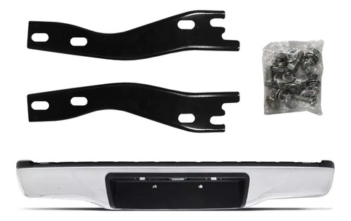 Para-choque Traseiro Hilux 06 07 08 09 10 11 12 13 Completo
