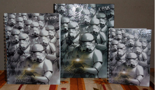 Star Wars Paq Carpeta, Libreta Profesional Y Francesa U Pak