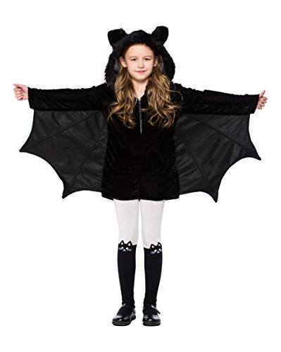 Disfraz De Halloween Batgirl Viste Ropa Niñas Y Mujere...