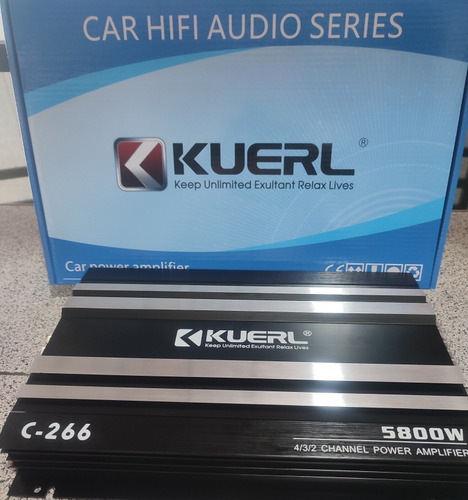 Planta De Sonido Kuerl 4 / 3 / 2 Canales 5800w