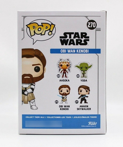 Funko Pop! Star Wars: Clone Wars - Obi Wan Kenobi #270 | Envío gratis