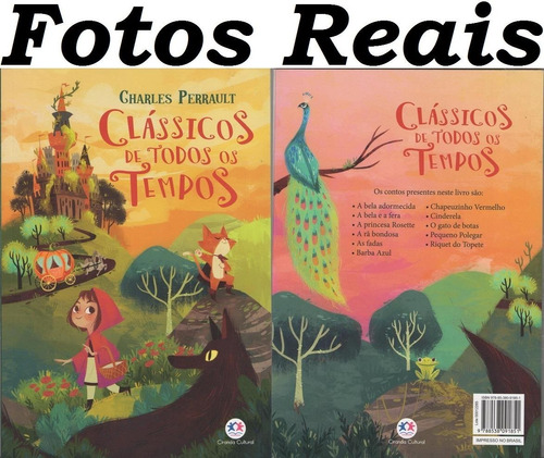 Livro Clássicos De Todos Os Tempos - Charles Perrault