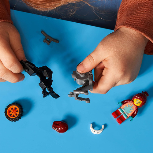 Kit De Construcción De Bicicletas Lego City Fire Stunt, Dive